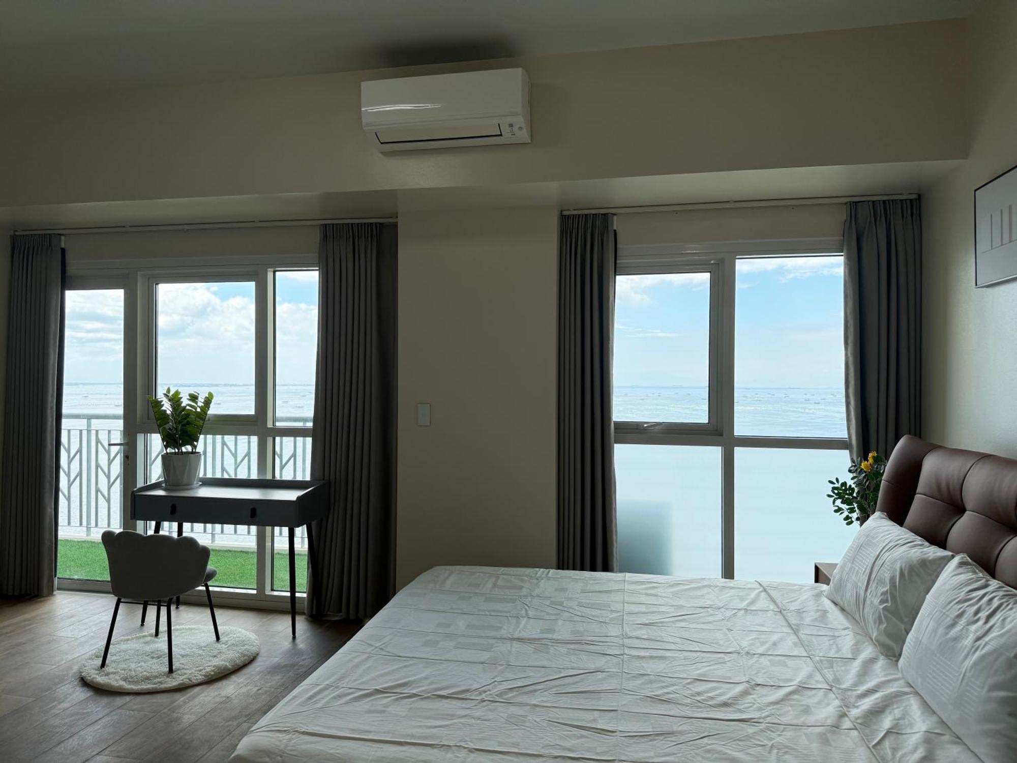 Apartment 175 Sqm Luxurious Modern 3 Bedrooms Facing Bay Sunset, Airports, Okada, Solaire, Moa